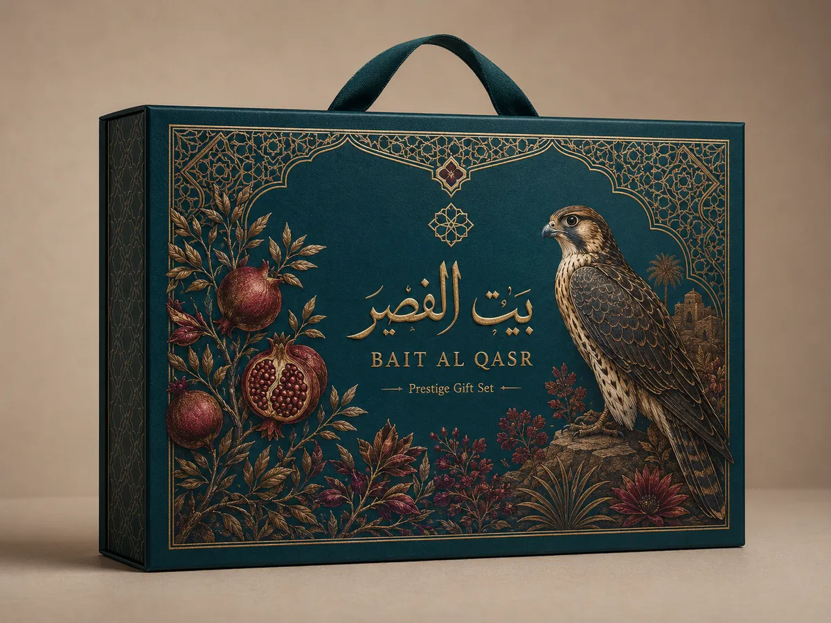 Bait Al Qasr Prestige Falconry Gift Set luxury packaging China factory direct